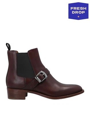 RRP€870 CHURCH'S Leather Ankle Chelsea Boots US7 UK4 EU37 Brown Made in Italy - Image 1 of 4