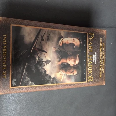 Pearl Harbor (VHS, 2001, 2-Tape Set, Pan  Scan 60th Anniversary Commemorative... - Image 1 of 3