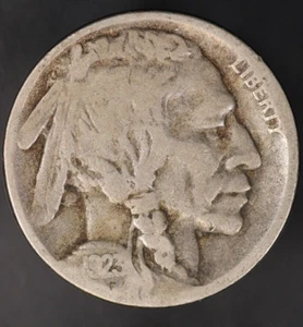 1923 S BUFFALO NICKEL- FRESH FROM ORIGINAL COLLECTION-LOT 8212 - Picture 1 of 2
