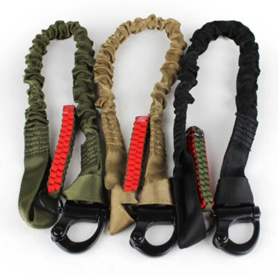 Tactical Bungee Quick Release Rifle Sling Climbing Waist Safety Breakaway Rope - Image 1 of 4