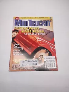 Mini Truckin Magazine Lowrider go big or go home issue 2000 VOL 14, # 7 - Foto 1 di 12