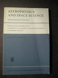 ASTROPHYSIK UND WELTRAUMWISSENSCHAFT - Eine internationale Zeitschrift für kosmische Physik 1969 - Bild 1 von 9