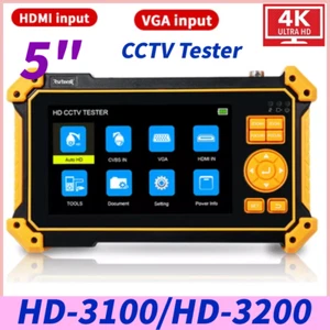 CCTV Tester HD 3100/3200 5 Inch Mini Monitor Coaxial 8MP AHD VGA HDMI SDI Camera - Picture 1 of 10