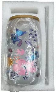 Lilo & Stitch Ästhetische Tasse, Glas Tasse, mit Strohhalm, 6" lang - Bild 1 von 1