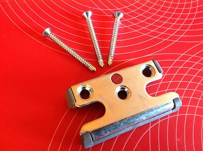 Siegenia 4400 4401 S-RS Neu Sicherheits Schließblech Pilzkopf Inkl. Schrauben