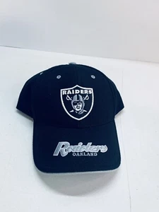 Vintage Oakland Las Vegas Raiders Twins Enterprise Snap Cap Hat Rare - Picture 1 of 7
