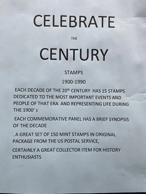 SCOTT 3182 -91 CELEBRATE THE CENTURY - Image 1 of 4