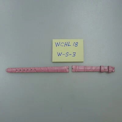 Correa de reloj Chopard, cocodrilo rosa Foto 1 de 3
