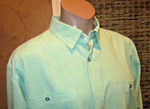 W@W genuine Orvis Button-up Button Down Shirt Men XL 2-Front Pocket Square Hem - Picture 1 of 14
