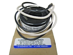 ๐ฅ NEW CR MAGNETICS 300:5 RATIO CURRENT TRANSFORMER CR2RL-301 - Picture 1 of 6