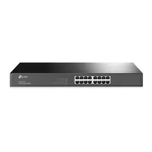 Interruptor de montaje en rack Gigabit no administrado TP-Link TL-SG1016 16 puertos al por menor - Imagen 1 de 2