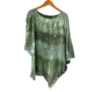 Nicholas K Green Poncho Blouse Cape Size Small - Picture 1 of 9