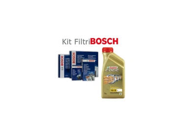 KIT TAGLIANDO FILTRI BOSCH + OLIO CASTROL VW TIGUAN 5N 2.0 TDI DAL 2007 AL 2016 - Image 1 of 3