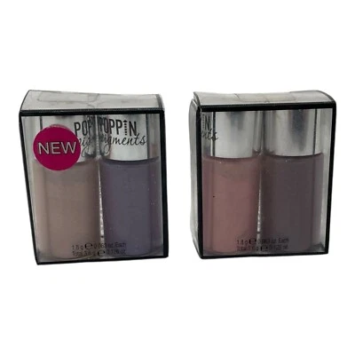 Hard Candy Poppin Pigments War & Peace And Violets & Roses Lot Of 2 Sets In Box - Image 1 of 4
