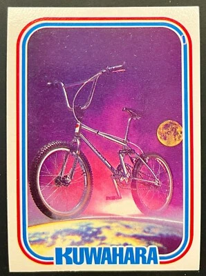 Donruss Serie de tarjetas BMX 1984 - #35 Kuwahara Laser Lite 🌟 Foto 1 de 2