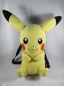 Pikachu Nintendo Pokemon 17" Stuffed Animal Doll Figure Plush Backpack Great - Picture 1 of 11
