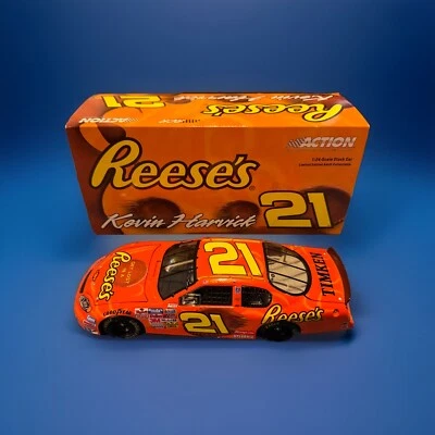 Kevin Harvick #21 Reese's 2004 Monte Carlo NASCAR COLECCIONABLES DE ACCIÓN Foto 1 de 4