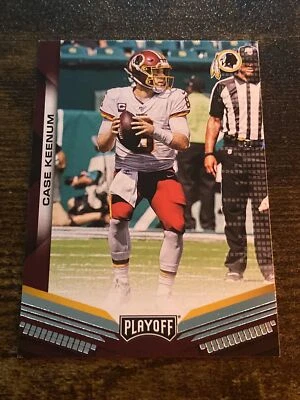 2019 Panini Playoff Case Keenum #110  Washington Redskins L5524* - Image 1 of 2