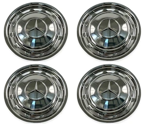 Original Mercedes Stahlradkappen W123 W126 W116 W107 W108 W 109 - Picture 1 of 3