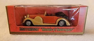 Matchbox Models of Yesteryear 1938 Lagonda Drophead Coupe 1:43 Y11 - Picture 1 of 14