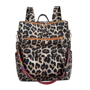 leopard laptop bag
