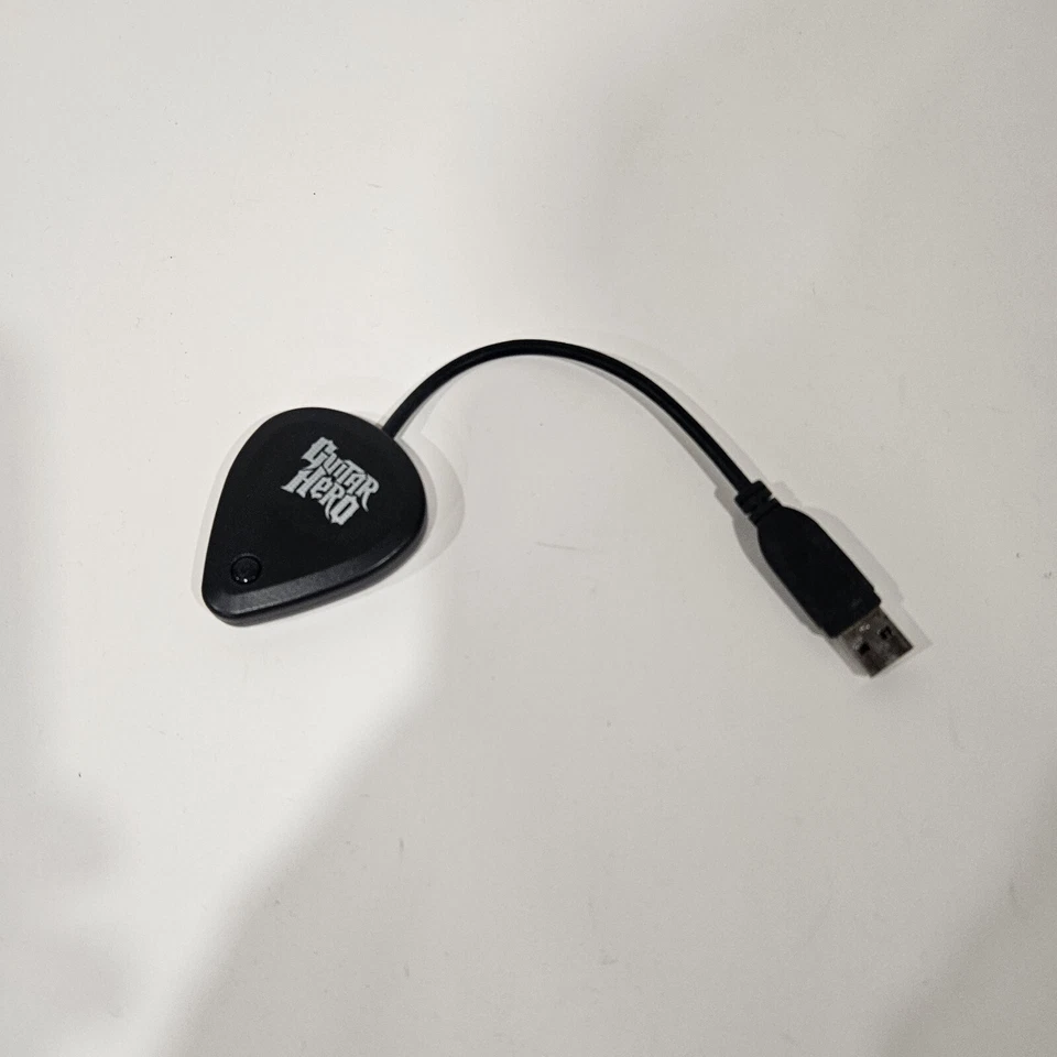 Guitar Hero PS3 Les Paul Wireless Receiver USB Dongle Red Octane 95121.806 - Image 1 of 2