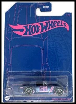 Hot Wheels Blue Datsun Fairlady 2000 #1/6 Pearl & Chrome Series - Image 1 of 2