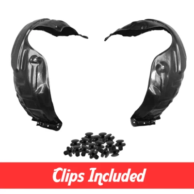 Front Left & Right Side Fender Liner Set w/ Clips For 2002-2006 Lexus ES330 Foto 1 de 4