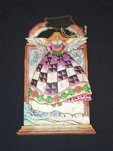 Jim Shore Heartwood Creek Kindness ~ ANGEL HEART PLAQUE ~ #110021 ~ NIB - Picture 1 of 3