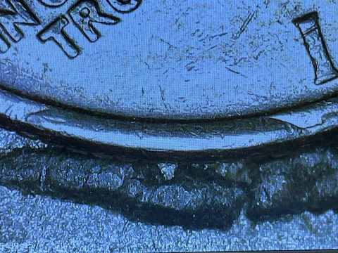 1994-P Washington Quarter 🔥RIM CUD🔥 Error Cover