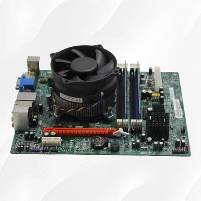 Placa madre sistema principal Acer Veriton H57H-AD con disipador térmico e i3-540 SLBTD y 4 GB Foto 1 de 4