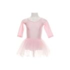 H&M, Gymnastikanzug, Gre: 110/116, Pink, Polyester/Elasthan, Einfarbig