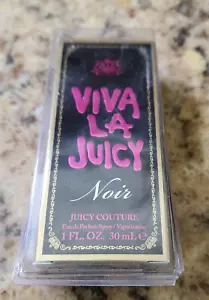 Viva La Juicy Noir by Juicy Couture Eau de Parfum Spray 1 oz New Sealed Box - Picture 1 of 2