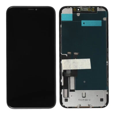 LCD Display Touch Screen Digitizer Replacement for iPhone XR 6.1"+LCD Back Plate - Image 1 of 4