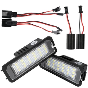 2X Licese Number Plate Light White Bulbs for VW EOS Passat CC Phaeton New Beetle - Picture 1 of 12