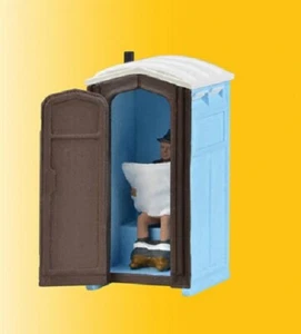 Viessmann # 1545 Modern Outhouse w/Animated Door & Cons Worker Figure HO MIB - Picture 1 of 1