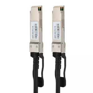 1m DAC 40G Copper QSFP+ Passive Attach SFF-8436 Cable Adapter for Dell Force10 - Picture 1 of 5