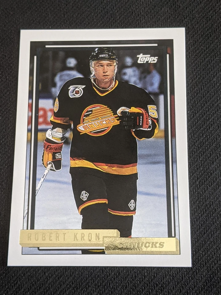 1992-93 Topps Gold ROBERT KRON #80 Gold Parallel - Image 1 of 1