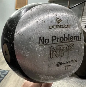 Dunlop No Problem NP2 Utility Iron RH 11° Titanium Matrix Golf Club 46” - Picture 1 of 9