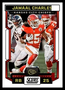 2023 Score Football Jamaal Charles Kansas City Chiefs #131 - Picture 1 of 2