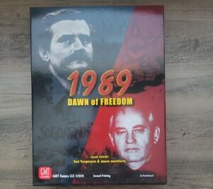 1989 Dawn of Freedom 2nd Printing - Twilight Struggle Sequel GMT Games