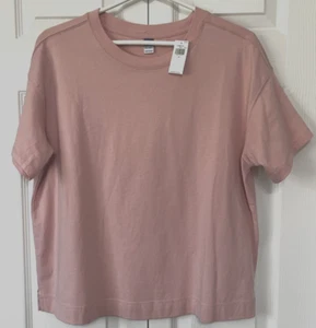 Old Navy Women's Vintage Short Sleeve Cotton T Shirt Abalone Size M NWT - Picture 1 of 4