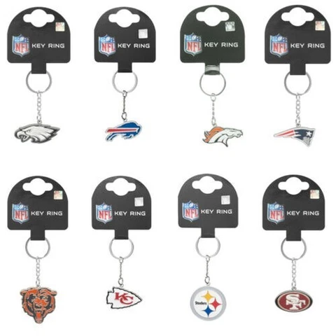 NFL American Football Teams Fan Article Arms Key Ring New Cover
