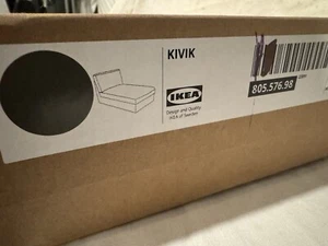 Ikea KIVIK COVER SLIPCOVER FOR Chaise Lounge Tallmyra Dark Green 805.576.98 - Picture 1 of 2