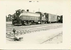 7A933 RP 1960 SAL SEABOARD AIR LINE RAILROAD ENGINE #1657 HIALEAH FL - Bild 1 von 1