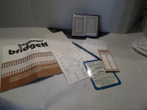 Beginner's Bridgette Game Parts/pieces/Replacement Cards, Score Pads, Instructui - Picture 1 of 7