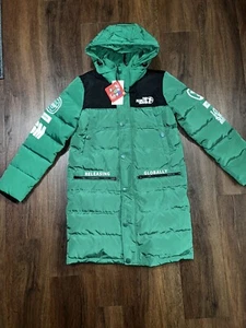 THE PEANUTS MOVIE SNOOPY FLYING ACE LOVE SKY WINTER COAT XS 160/72 - Picture 1 of 14