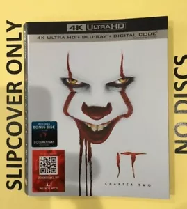 It: Chapter Two (2019) - 4K Blu-ray Slipcover ONLY - NO DISCS - Picture 1 of 1