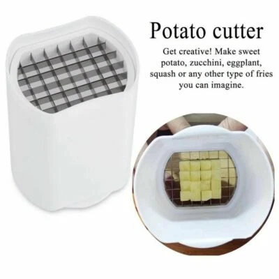 New Kitchen Fries One Step French Fry Cutter Potato Vegetable Fruit Slicer Tools