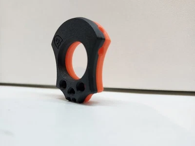 WKRMN Mystery Bonehead Dos Tonos Plástico Púrpura y Naranja SFK EDC Trabajador Foto 1 de 3